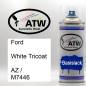 Preview: Ford, White Tricoat, AZ / M7446: 400ml Sprühdose, von ATW Autoteile West.